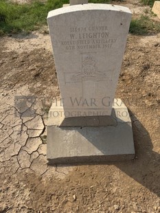 BAGHDAD (NORTH GATE) WAR CEMETERY - LEIGHTON, W